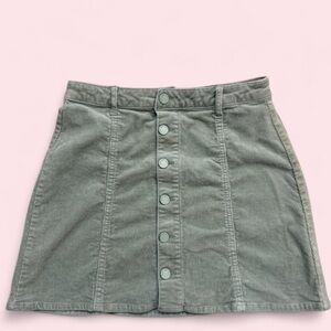 Black Label Green Skirt